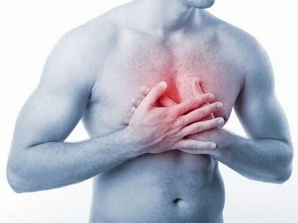 symptoms of osteochondrosis of the chest region