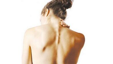 Symptoms of osteochondrosis of the cervical back